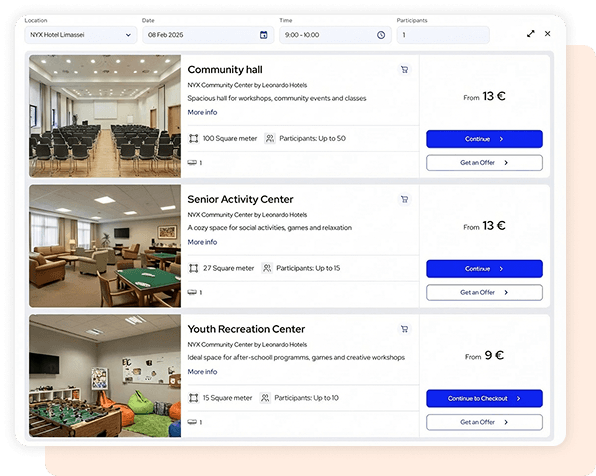 Seamless bookings, smarter management, all in one platform