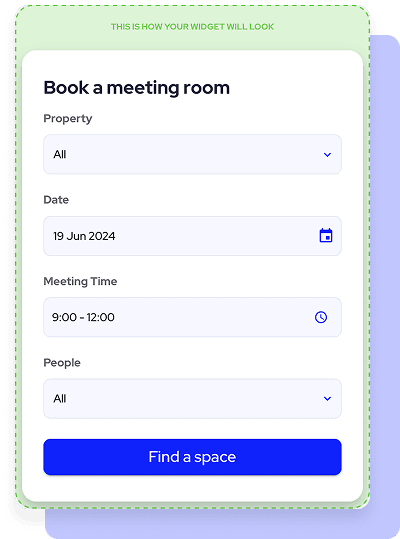 Seamless online booking