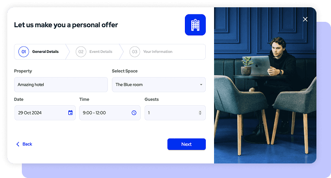 Go from phone call to proposal in seconds