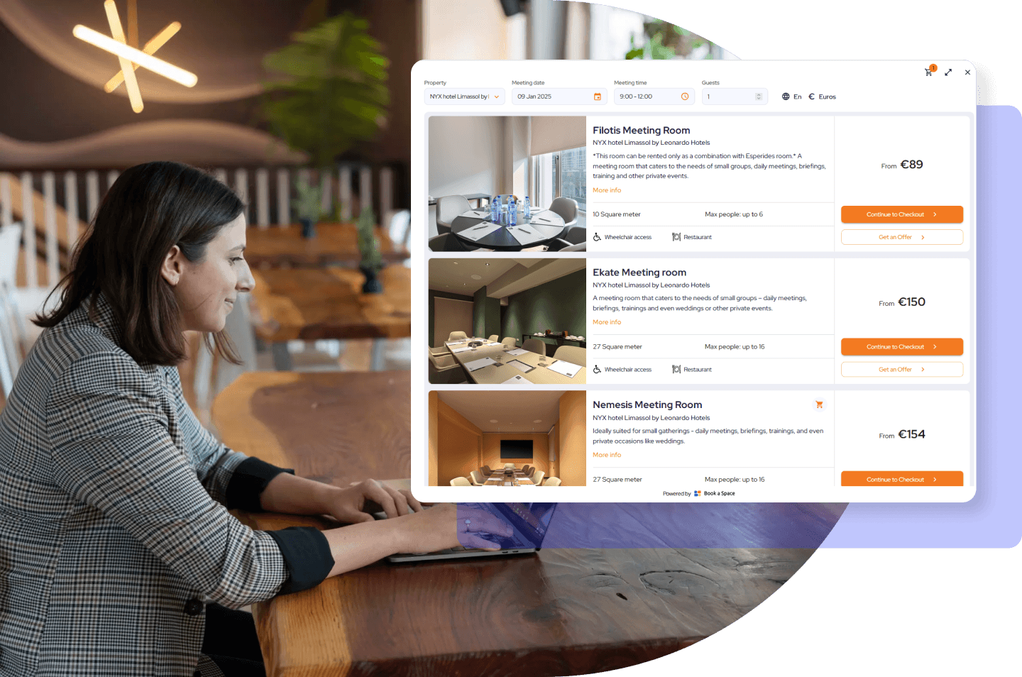 Drive bookings through your website