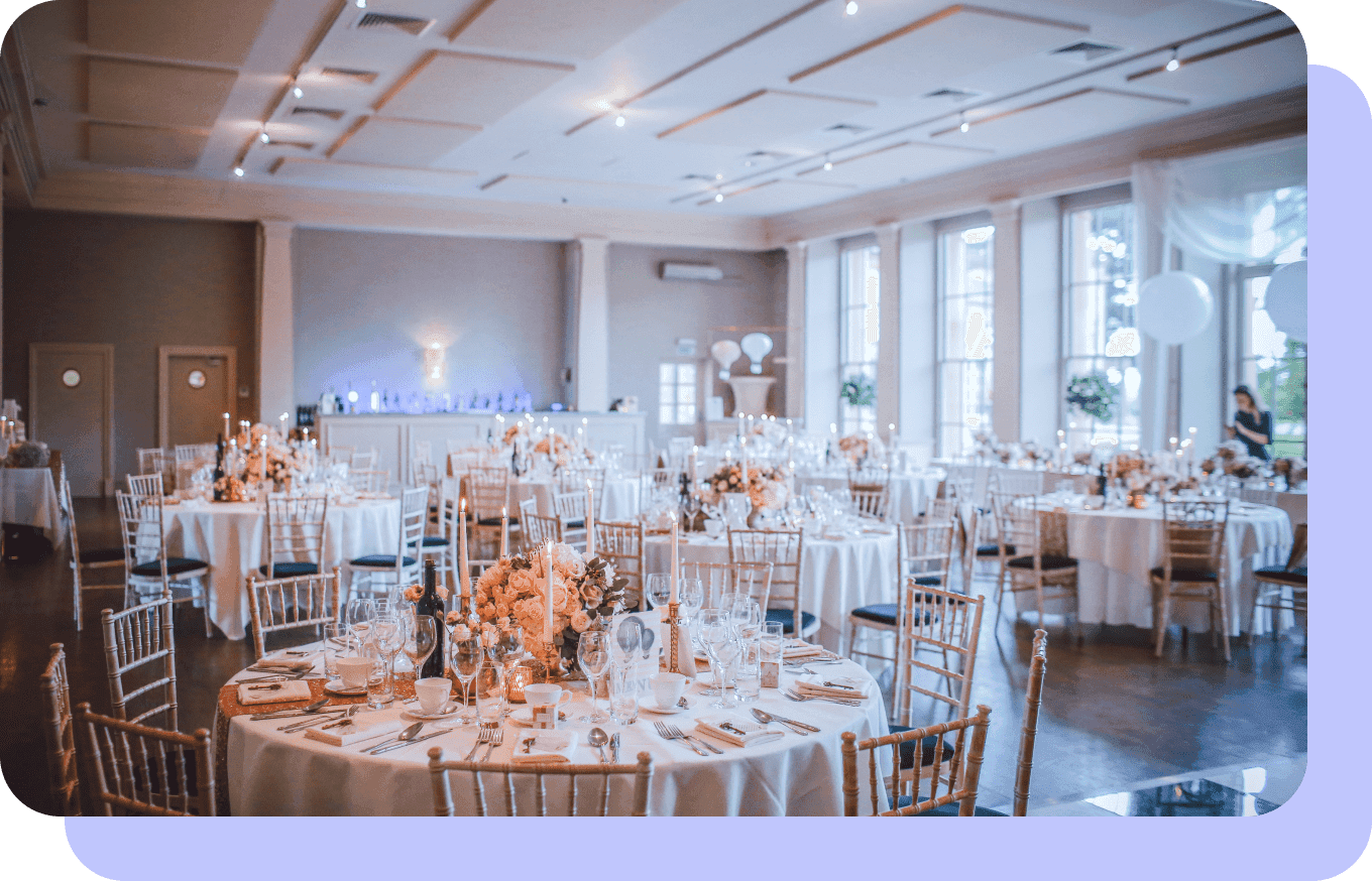 Seamless wedding venue booking software has arrived